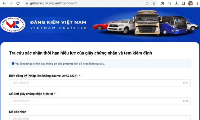 1686199436-dk6-1312-width645height387-1 Hệ thống tra cứu gia hạn đăng kiểm đã hết tắc? - 1